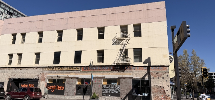 Permit submitted to complete facade improvement of 201 N Virginia